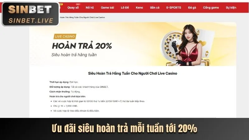 Thưởng sinh nhật và sự kiện đặc biệt JB77
